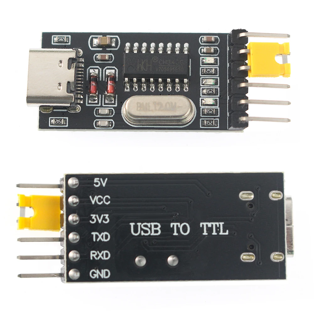DC 3.3V 5V USB To TTL Converter Module USB Type-C Male/female Serial Port Module USB 5V To Serial Board CH340G CH340 For Arduino