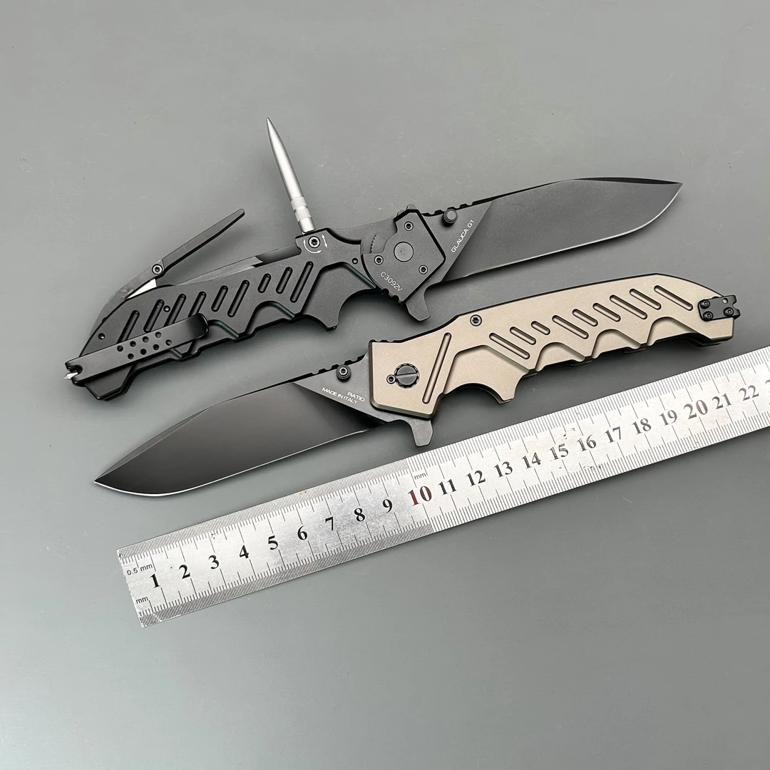 

Extr Ratio GLAUCA G1 RESCUE Folding Knife Outdoor Camping Hunting Survival EDC Tactical gear Combat Defense Hiking knives