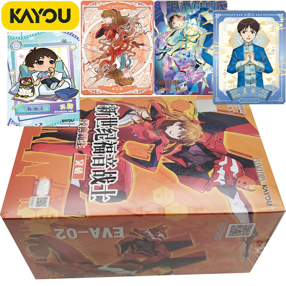 

KAYOU Original Evangelion Collection Card Classic Newborn Breakthrough Series Anime Collection Cards Kids Surprise Birthday Gift