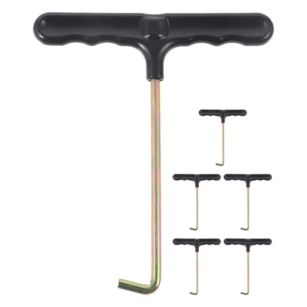 6Pcs Shoe Lace Tightener Portable Puller Tool Ergonomic Design for Roller Skates Ice Skates Sports Sneakers Lace Tightening Tool