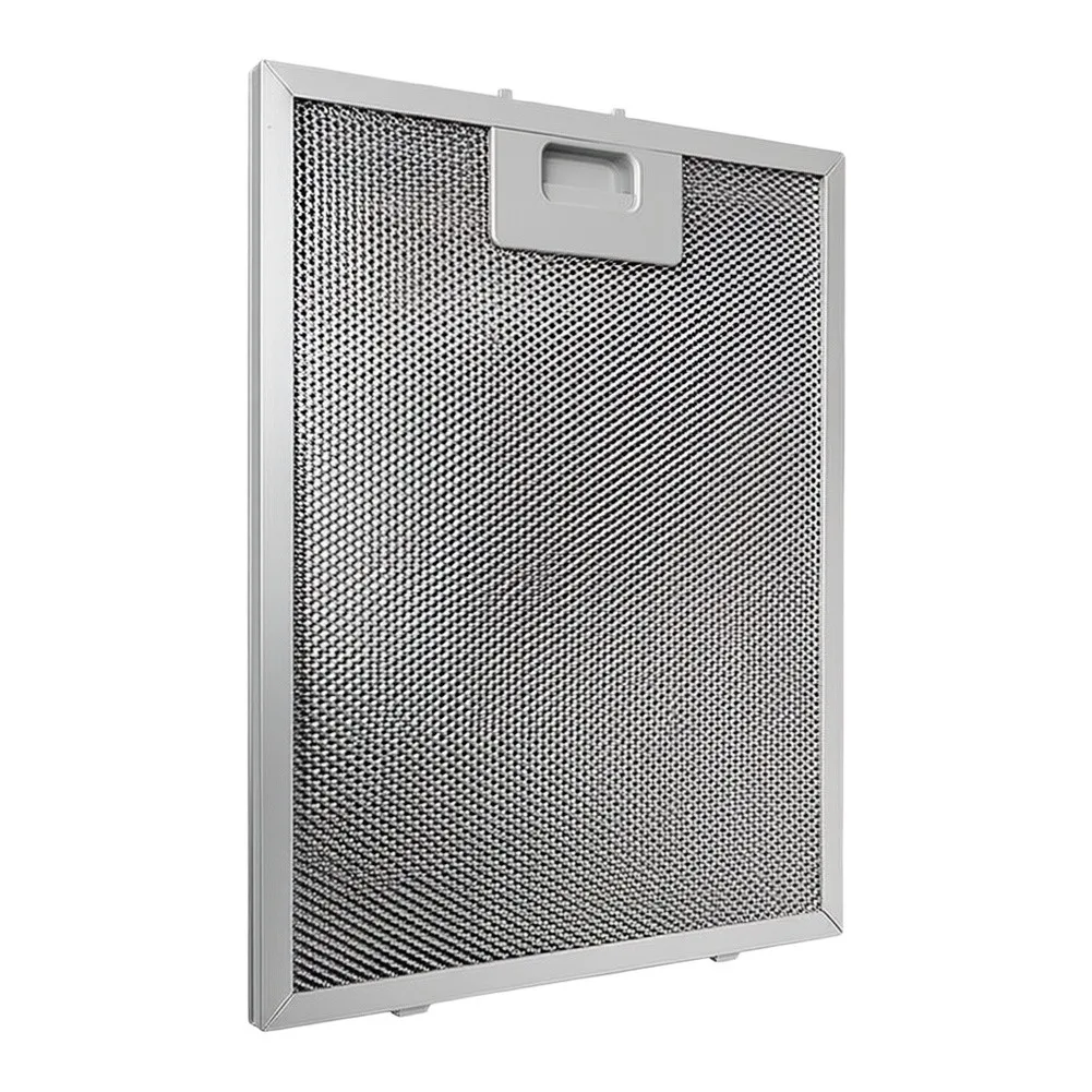 Extractor Filter for Cooker Hoods Using Stainless Steel Material with Aluminized Layers to Aid in Continuous Grease