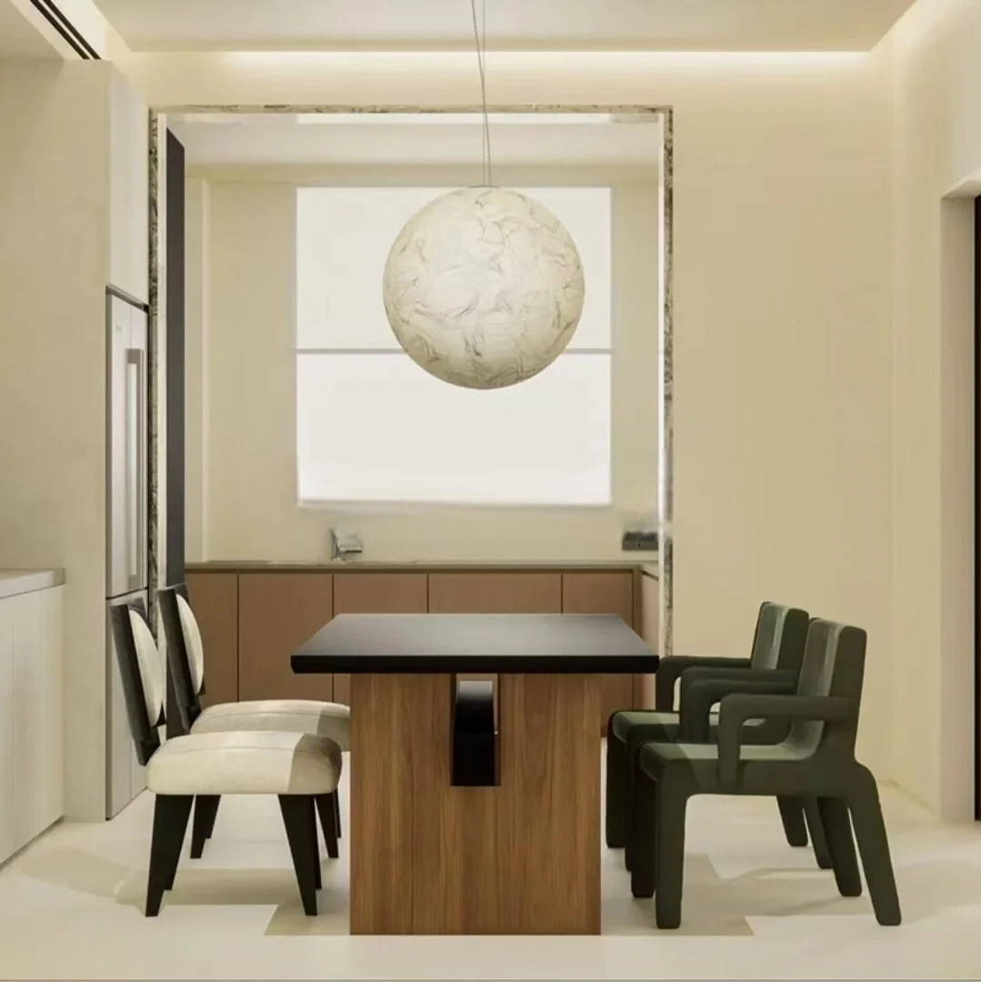 

French medieval style all-solid wood dining table, household to the living room, log long table, worktable, horizontal hall