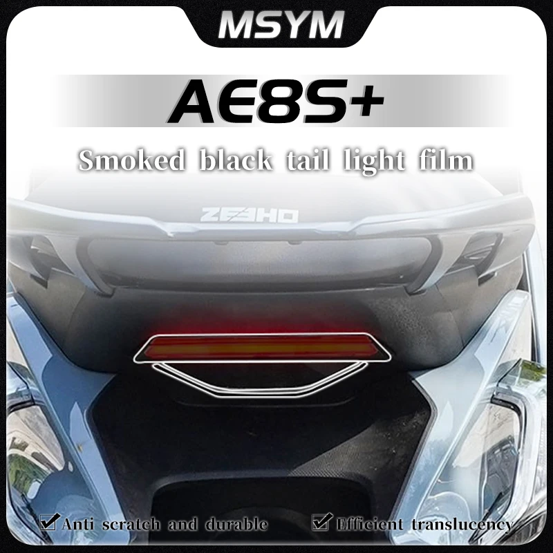 For ZEEHO AE8S+ Ae8s+ ae8s+ 2025 Headlight film smoked black tail light film display screen anti scratch sticker accessories