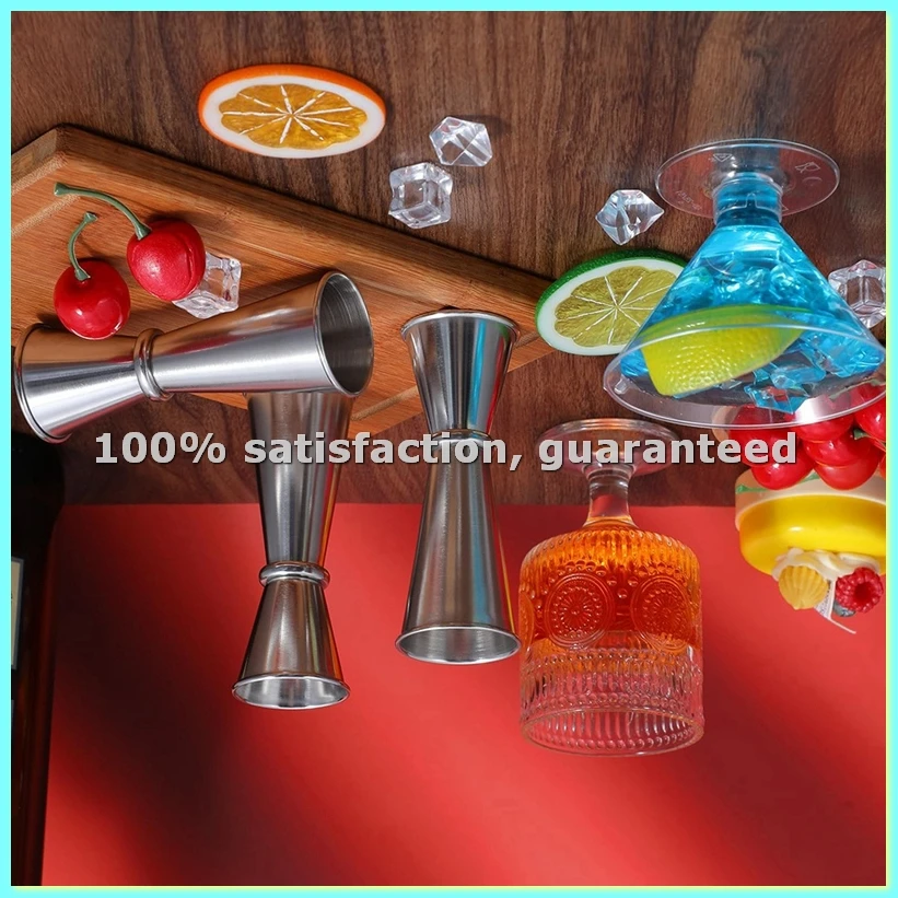 

Набор из 10 джиггеров для барменов, мерные стаканы из нержавеющей стали 304 для коктейлей, инструменты для домашнего бара - AD23