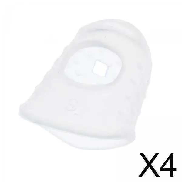Guitar Finger Guards Silicone Fingertip Caps for Acoustic Electric Thumb Piano Banjo String Instruments Beginners