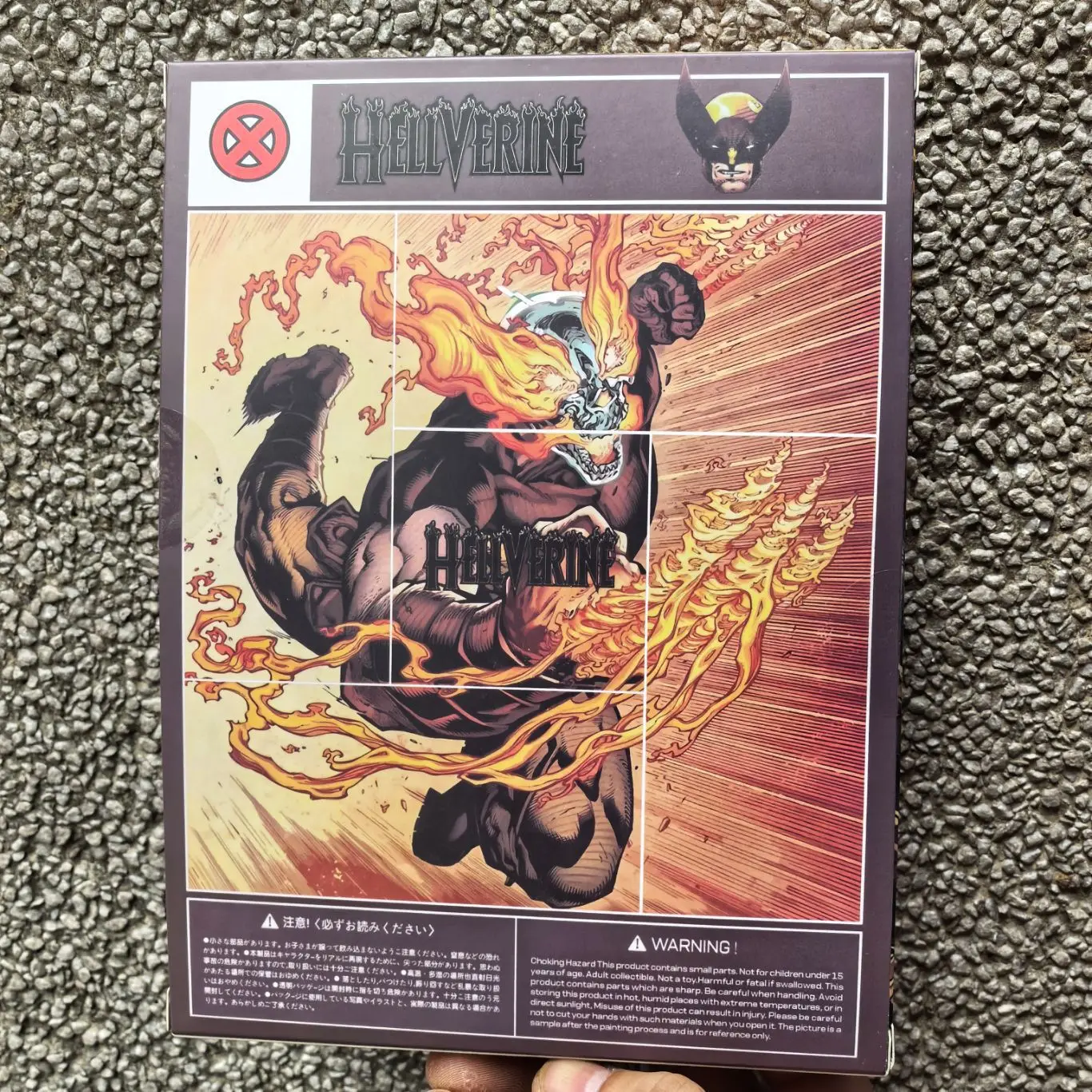 ألعاب مارفل Ct ولفيرين هيلفرين أرقام الساخن مافيكس 096 X-Men الجحيم النار عمل تمثال بولي كلوريد الفينيل تمثال جمع نموذج ديكور