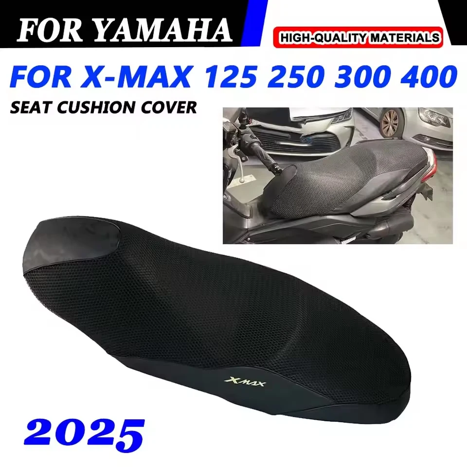 For Yamaha XMAX300 XMAX250 XMAX125 XMAX 300 250 125 400 2025 Motorcycle Accessories Seat Cushion Cover Thermal Protection Guard