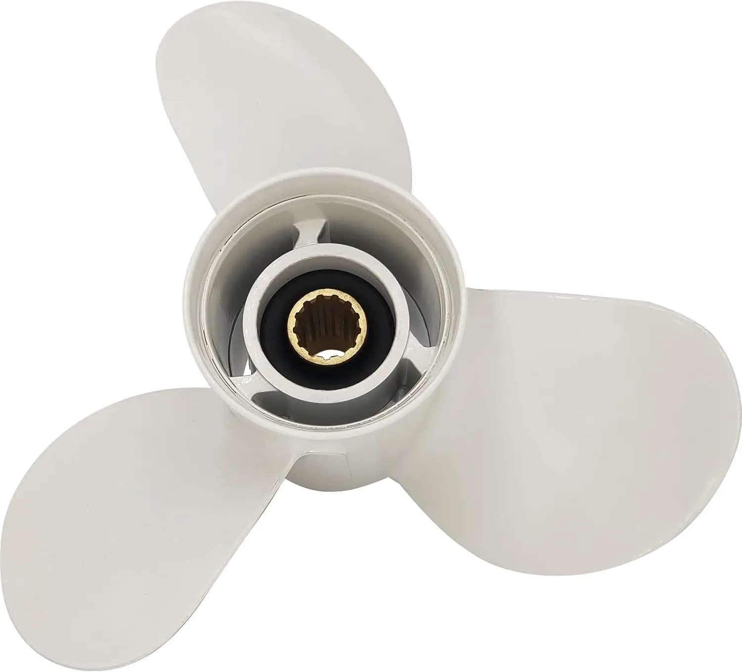 

11 1/4×14-G Boat Propeller for Yamaha Outboard T25 30hp 40hp 50hp 55HP 60hp 663-45958-01-EL,13 Spline Tooth