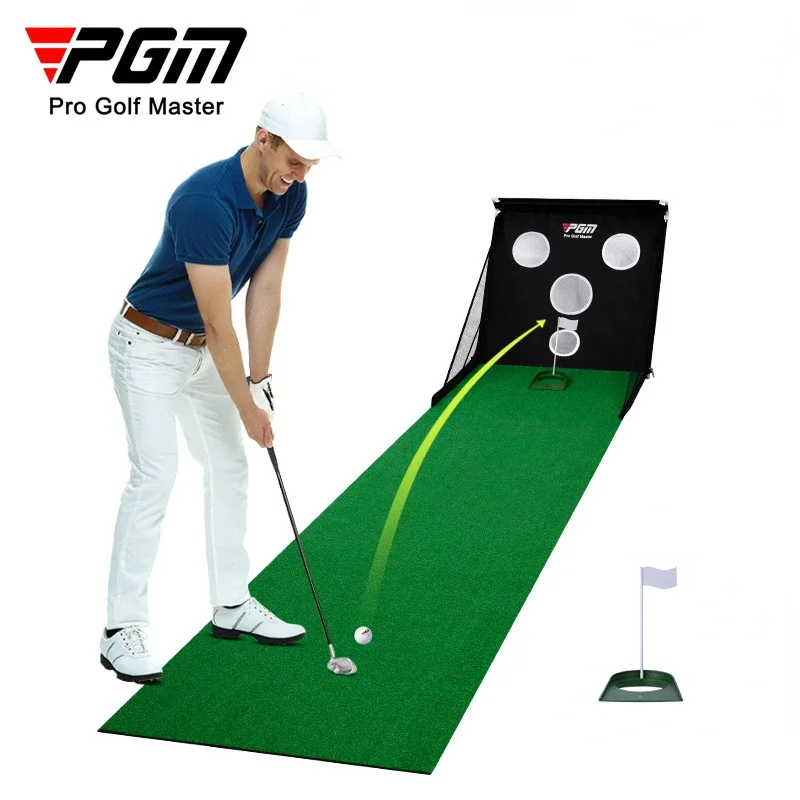 PGM Multifunction Golf Putter Indoor Golf Putting Home Training Mini Practice Mat Exercise Blanket Golf Training Aids TL033