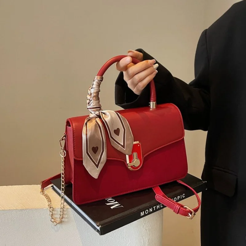 

Fashionable Ladies Tote Bag, Classic Elegant Leather Handbag From Luxury Brand Popular Women's Shoulder Bag