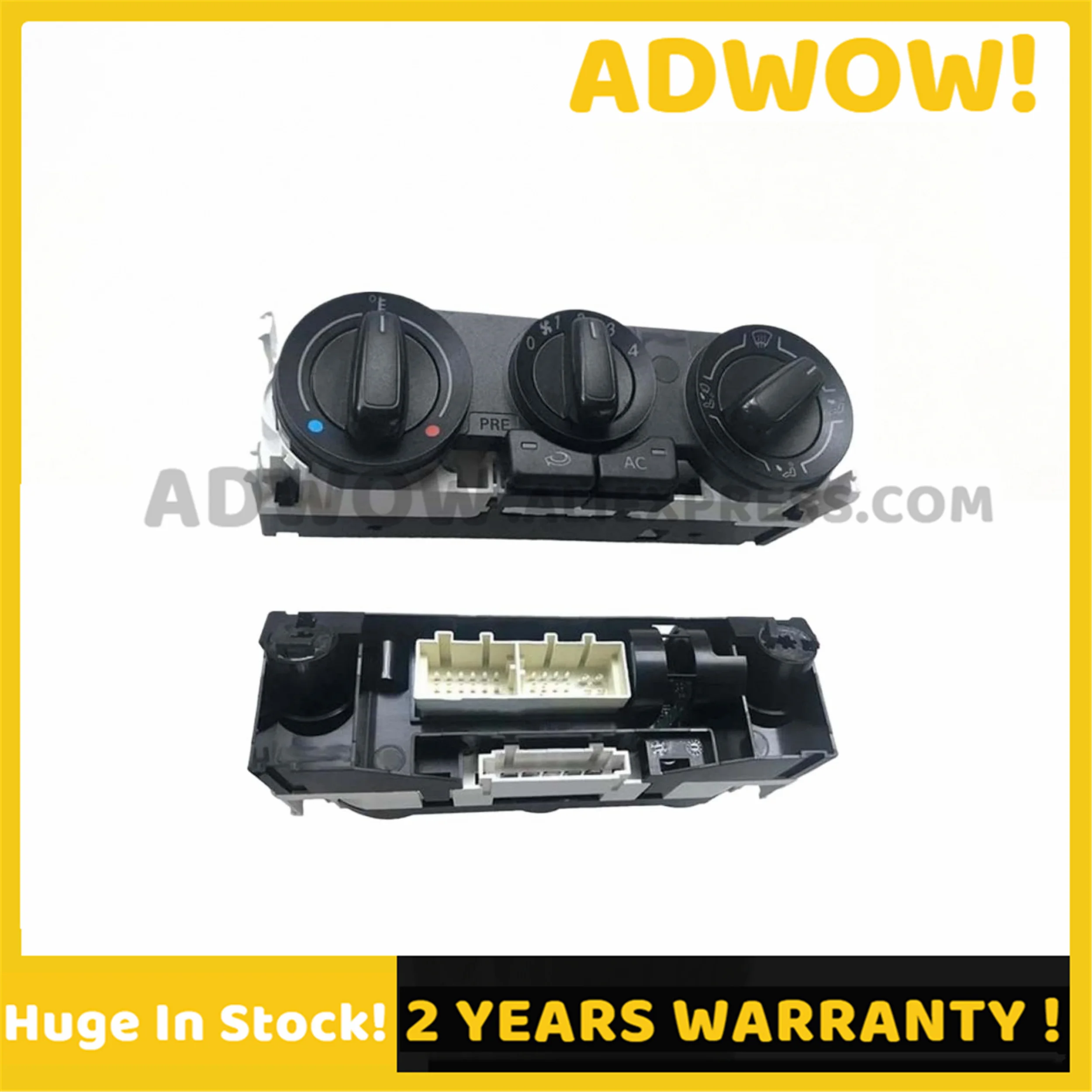 6R0820045 Manual Fresh Air Conditioning Heater Climate Control Panel Knob Switch For VW Polo MK5 6R 1 Phase 2010 2011 2012 2013
