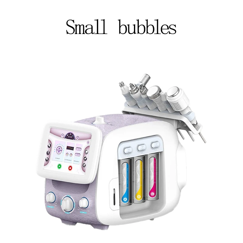 Hydrogen Oxygen Visual Small Bubble Deep Cleaning And Moisturizing Introduction Comprehensive Skin Lifting Management Device