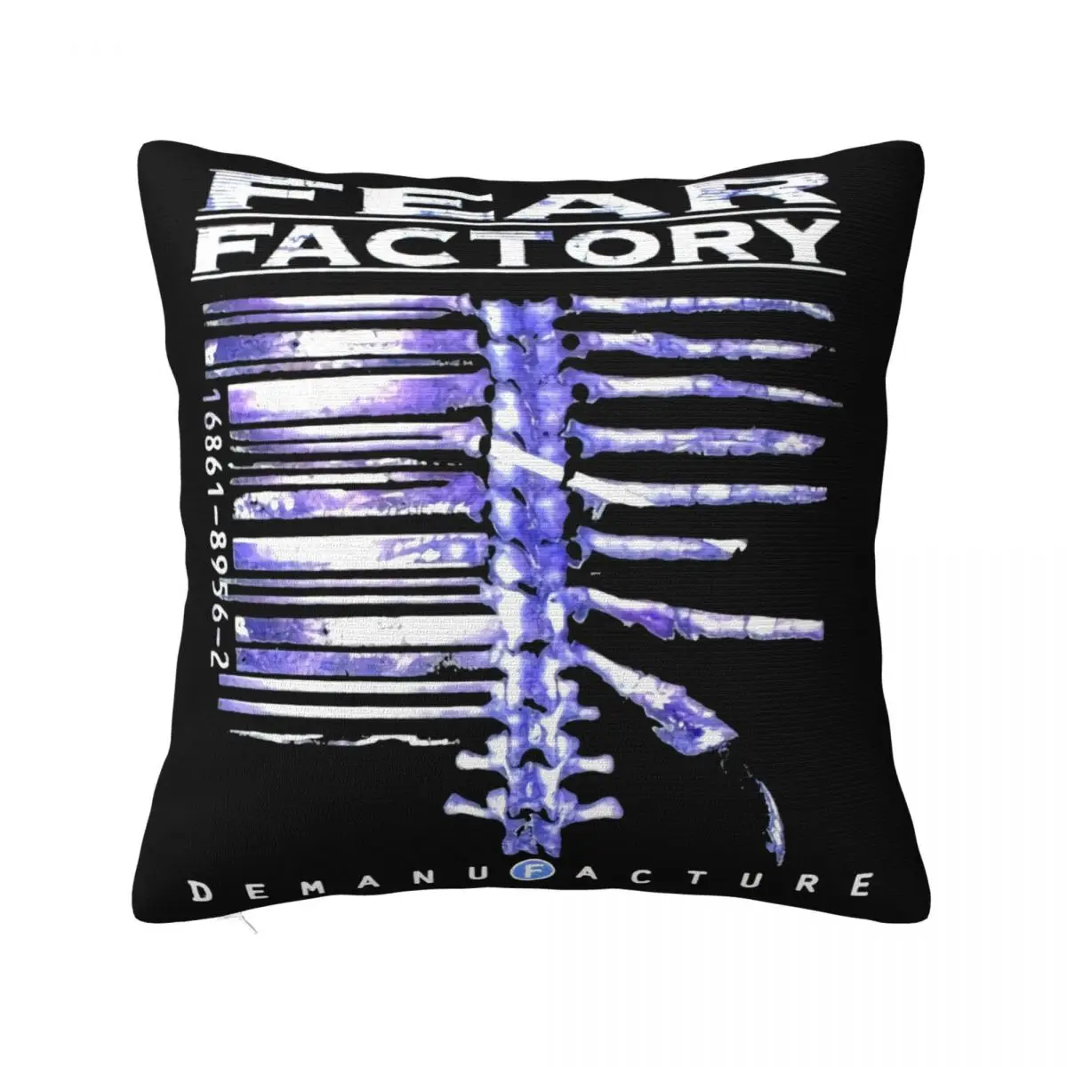 Fear Factory Demanufacture Album New Official Pattern Unisex Cartoon Character Spring Present Pillow Case