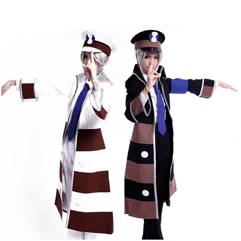 Ingo Nobori Emmet Kudari Cosplay Costume Coat+shirt+pant+tie+hat+armband