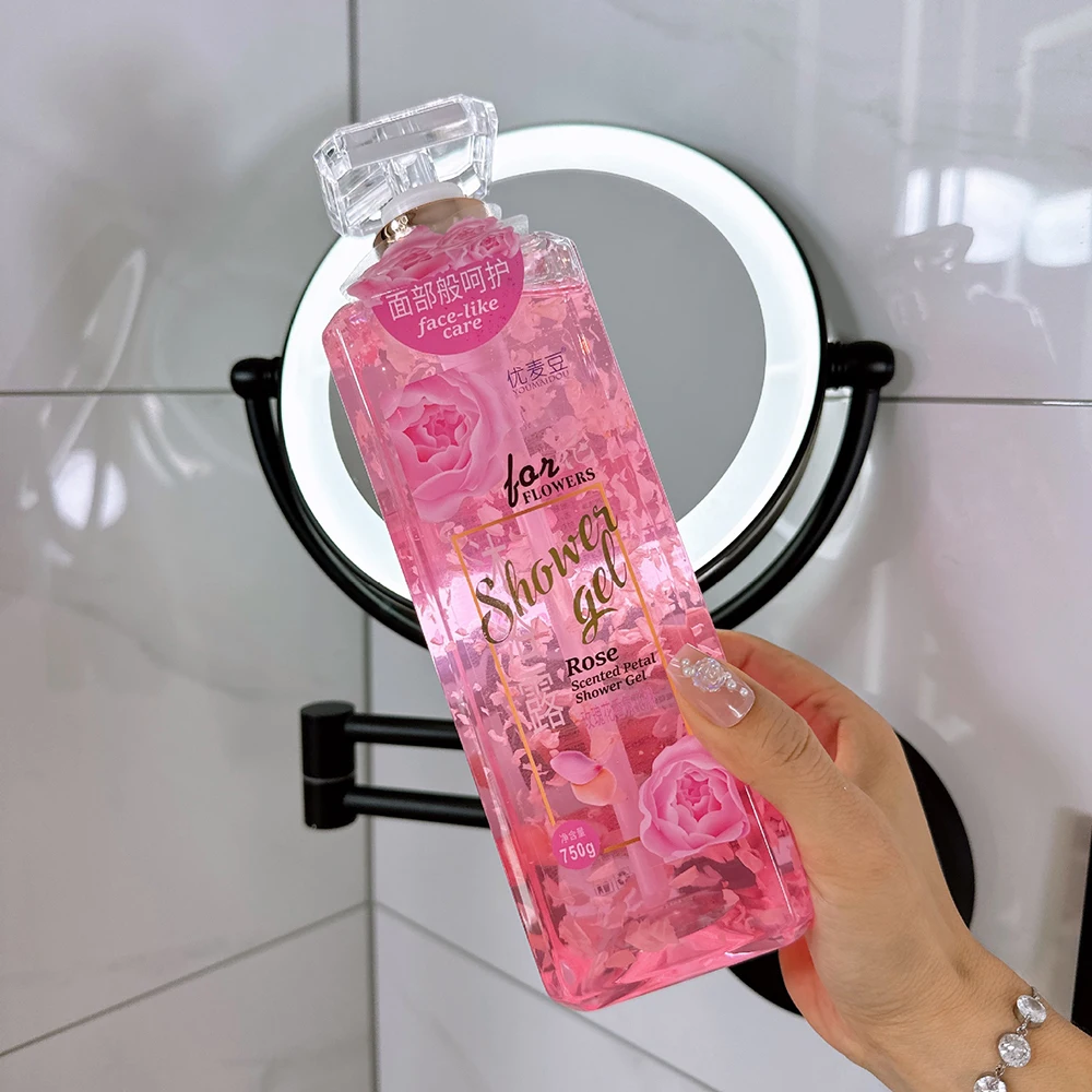 

Гель для душа с лепестками цветка камелии, увлажняющий, нежный, гладкий, отбеливающий, для мытья тела, уход за телом, контроль жирности, освежающий уход за кожей тела