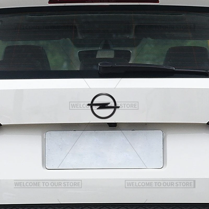 3D Car Styling For OPEL Zafira Astra Mokka Movano Vectra Insignia Emblem Badge Metal Stickers Rear Trunk Decals Auto Accessories view 6