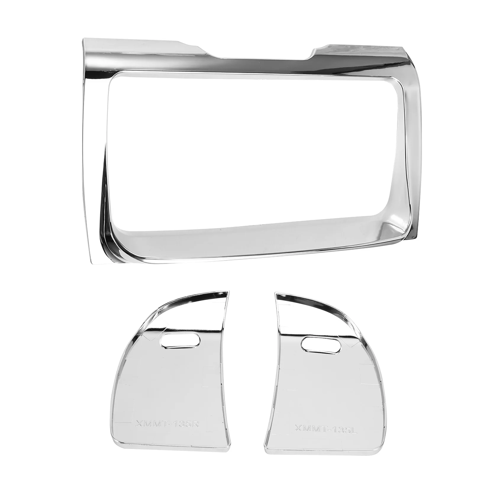 

M50K-Chrome Stereo Radio Trim Cover Housing Kit For Tri Glide Ultra 14-23 For Glid, Electra, Street, Touring