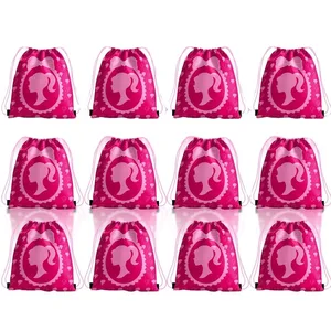 باربي باك جيب محمول للنساء حقيبة كتف بوليستر حقيبة ظهر مهرجان هدية إكسسوارات محمولة أعلى 10 مبيعات لحقيبة ظهر باربي - رقم 9