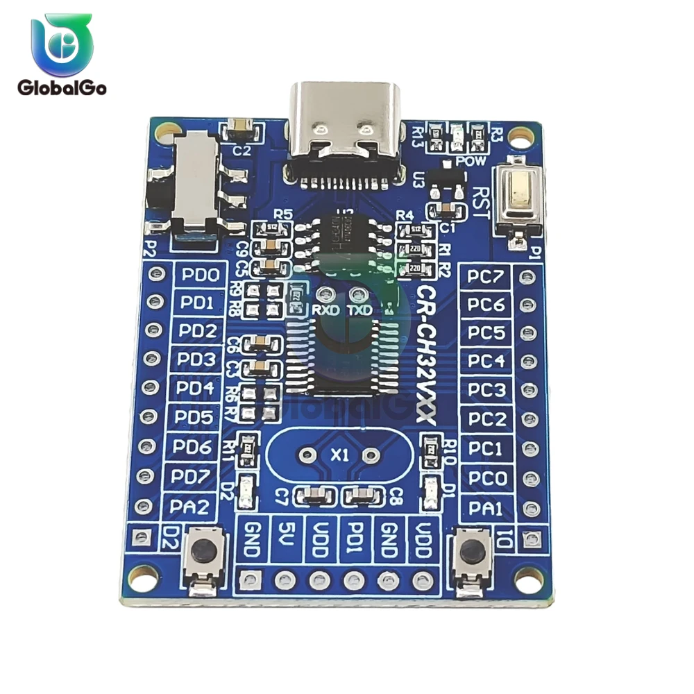 ch32v003 مجلس التنمية الحد الأدنى من نظام المجلس الأساسية risc-v2a المصدر المفتوح type-c الناقل التسلسلي العام