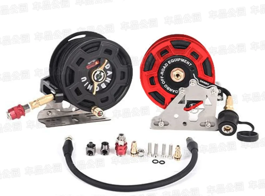 Inflating pump tube storage artifact off-road vehicle modification Inflating pump tube storage