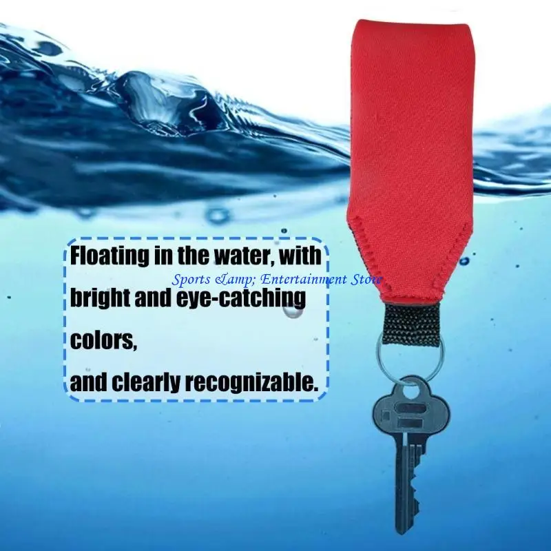 G7NF Durability Nylons Floating Keychains With Stainless Steel Rings for Water Activity
