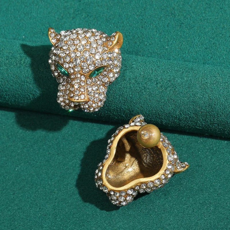 Vintage Leopard Head Animal El - Vintage Fashion Trends 2026 评论和价格