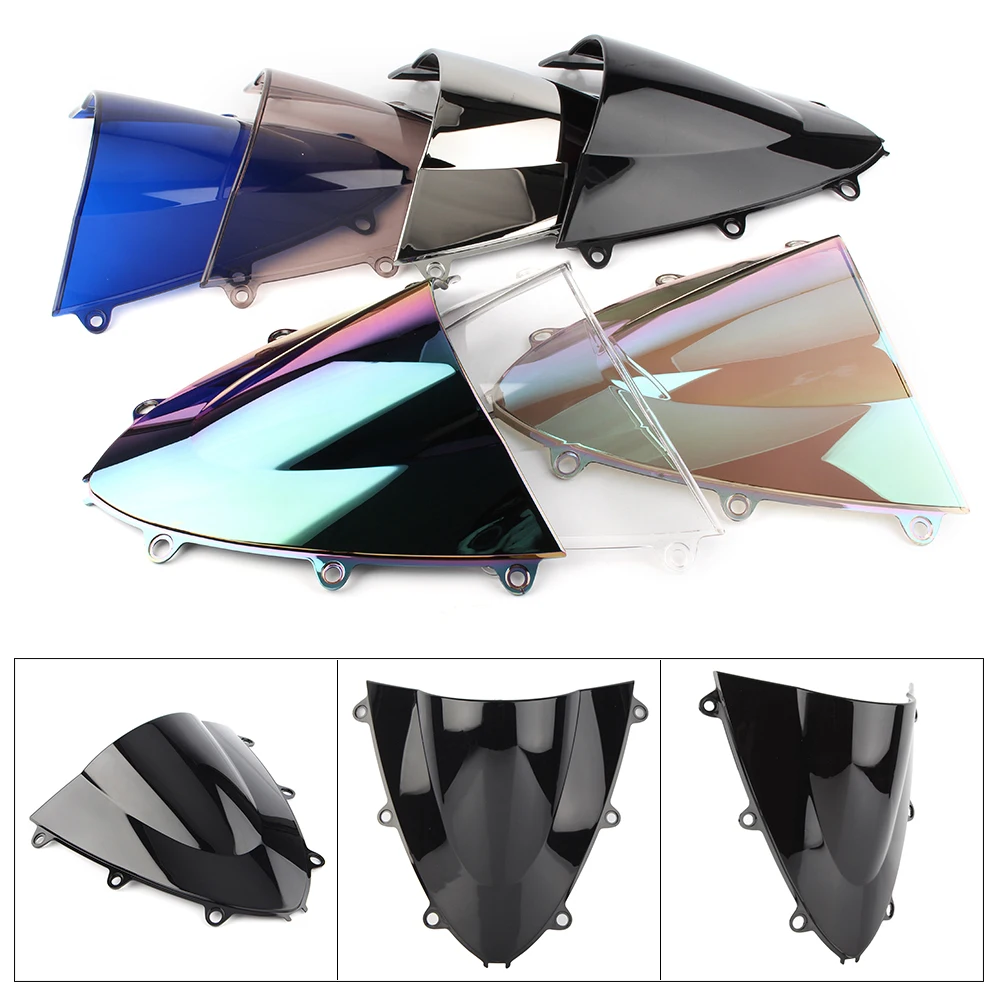 CBR1000RR 2008-2011 Motorcycle Windscreen Windshield Double Bubble For Honda CBR 1000 RR 1000RR 2008 2009 2010 2011 ABS Plastic