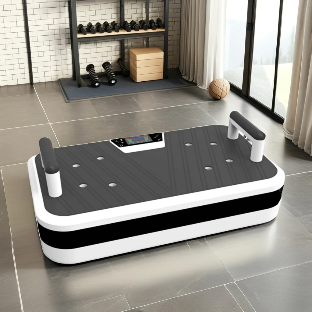 ABS Whole Body Workout Massager Machine Slim Exercise Fitness Equipment-Vibrating Vertical Direction Vibration Platform Platepro