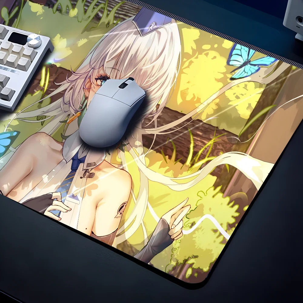 Nikke The Goddess of Victory  Mousepad Mouse Mat Desk Mat With Pad Gaming Accessories Prime Gaming XXL Keyboard Pad