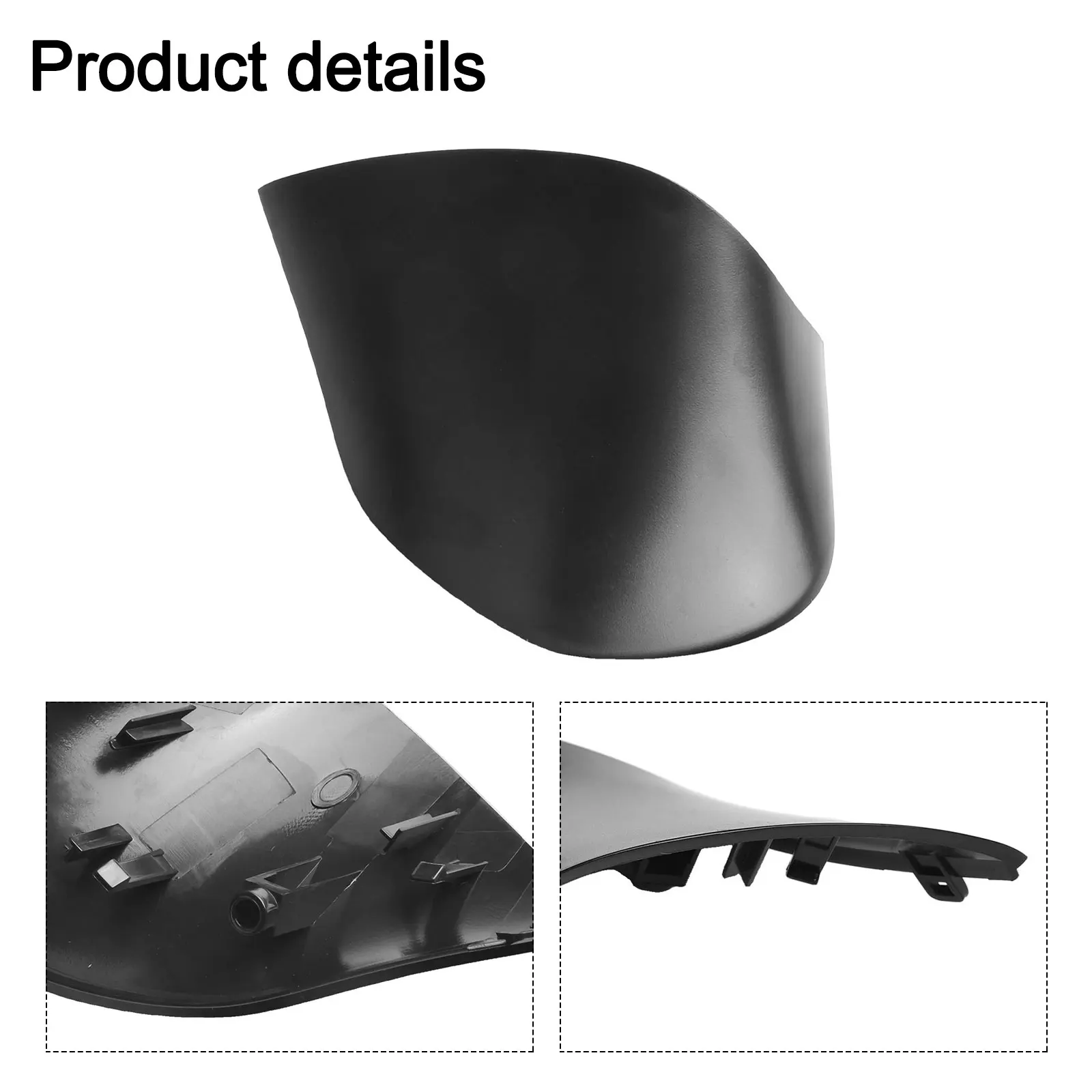 Sleek and Finished Look Car Side Mirror Cover Frame for Mazda 6 2018 2021 Heated Lens Rear View Mirror Bottom Cover