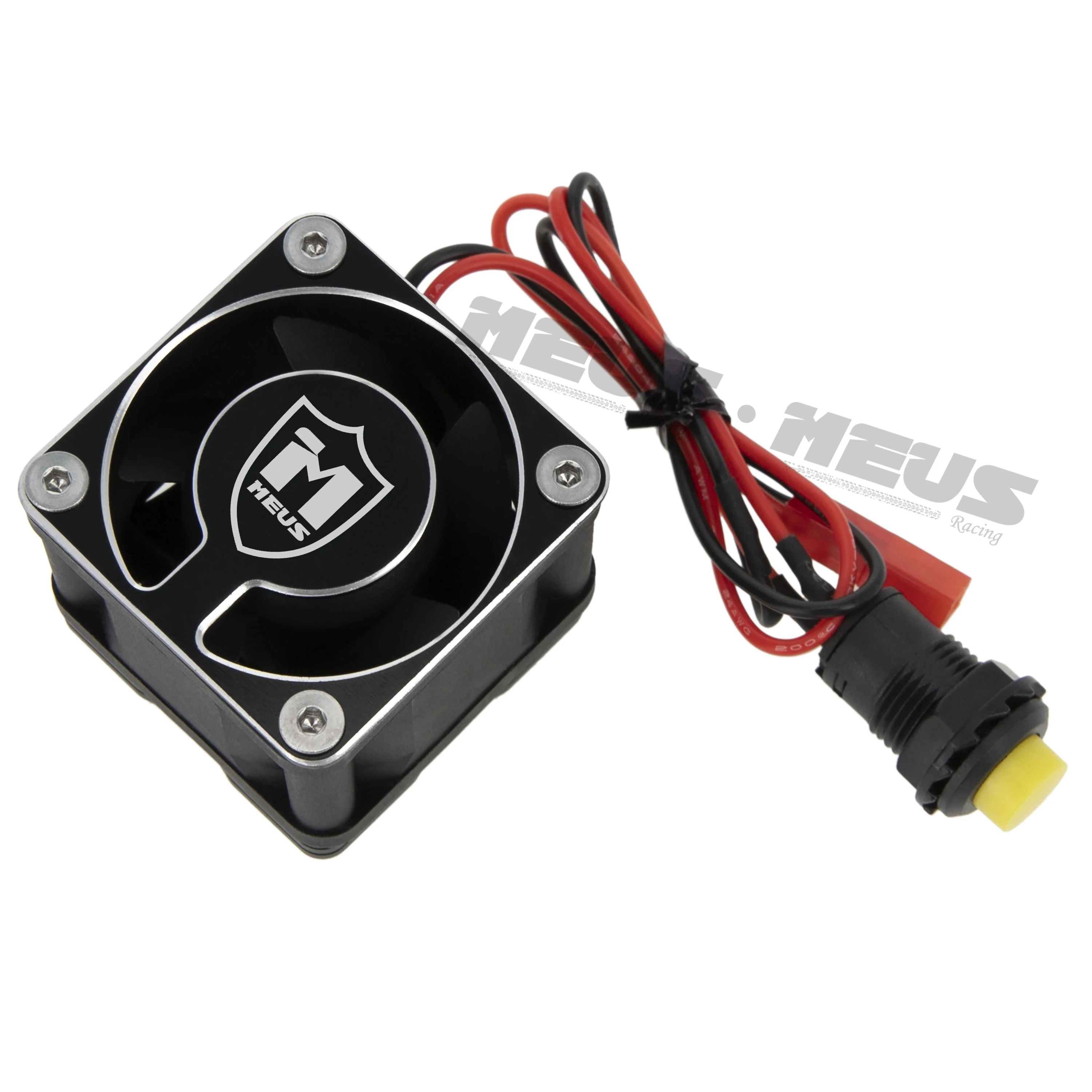 MEUS ESC Heatsink 4028 High Speed Cooling Fan Aluminum Fan Cover for Hobbywing MAX6 MAX8 ESC ARRMA 6S Firma™150A Smart ESC