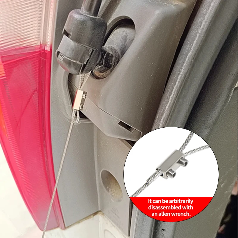 10/20M PVC transparent coating rope 304 stainless steel wire rope rope diameter 1mm garden/railing rope kit