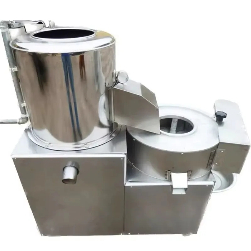 

Automatic Cassava Washing Peeling Cutting Machine Industrial Potato Chips Slicer Machine