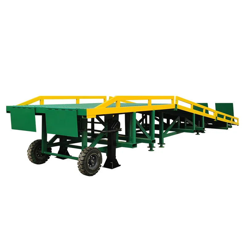 

Three-dimensional boarding bridge Forklift ramp Container loading Hydraulic unloading platform Mobile hydraulic boarding bridge