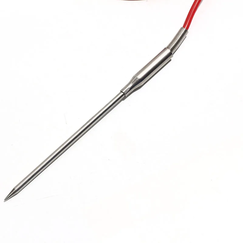 1PC PT100/PT1000 Naaldvormige Thermische Weerstand Food-grade Temperatuursensor Detector Plug-in Sonde 1/2/3M