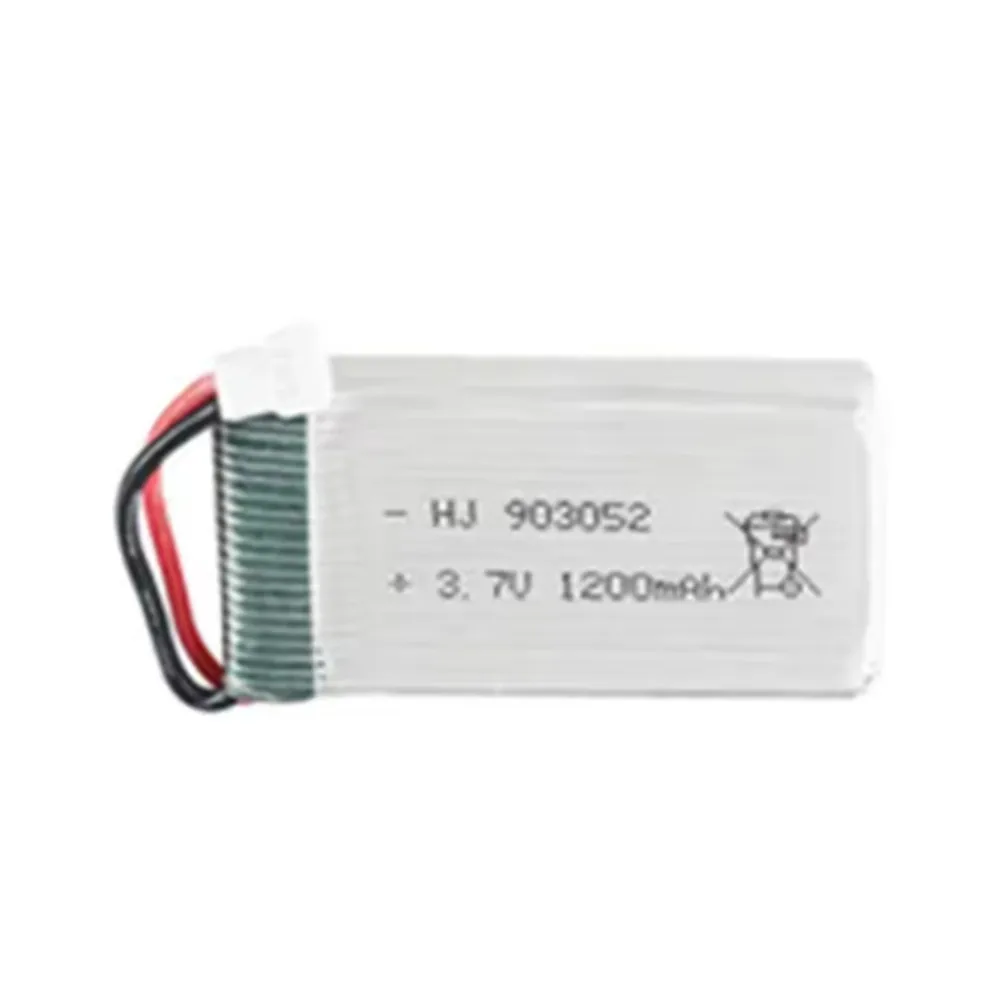 3.7v Battery For Syma X5C X5SW M68 Cheerson CX-30 H5C RC Drone Spare Part 3.7V 1200mAh 903052 Lipo Battery Charger Set