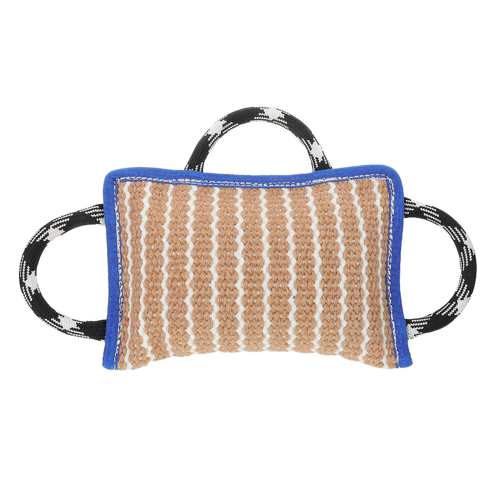 

Sturdy Flax Bite Dog Training Equipment Tug For Large Dogs Interactive Chew Play Pillow Strengthening Bond Outdoor Indoor Use