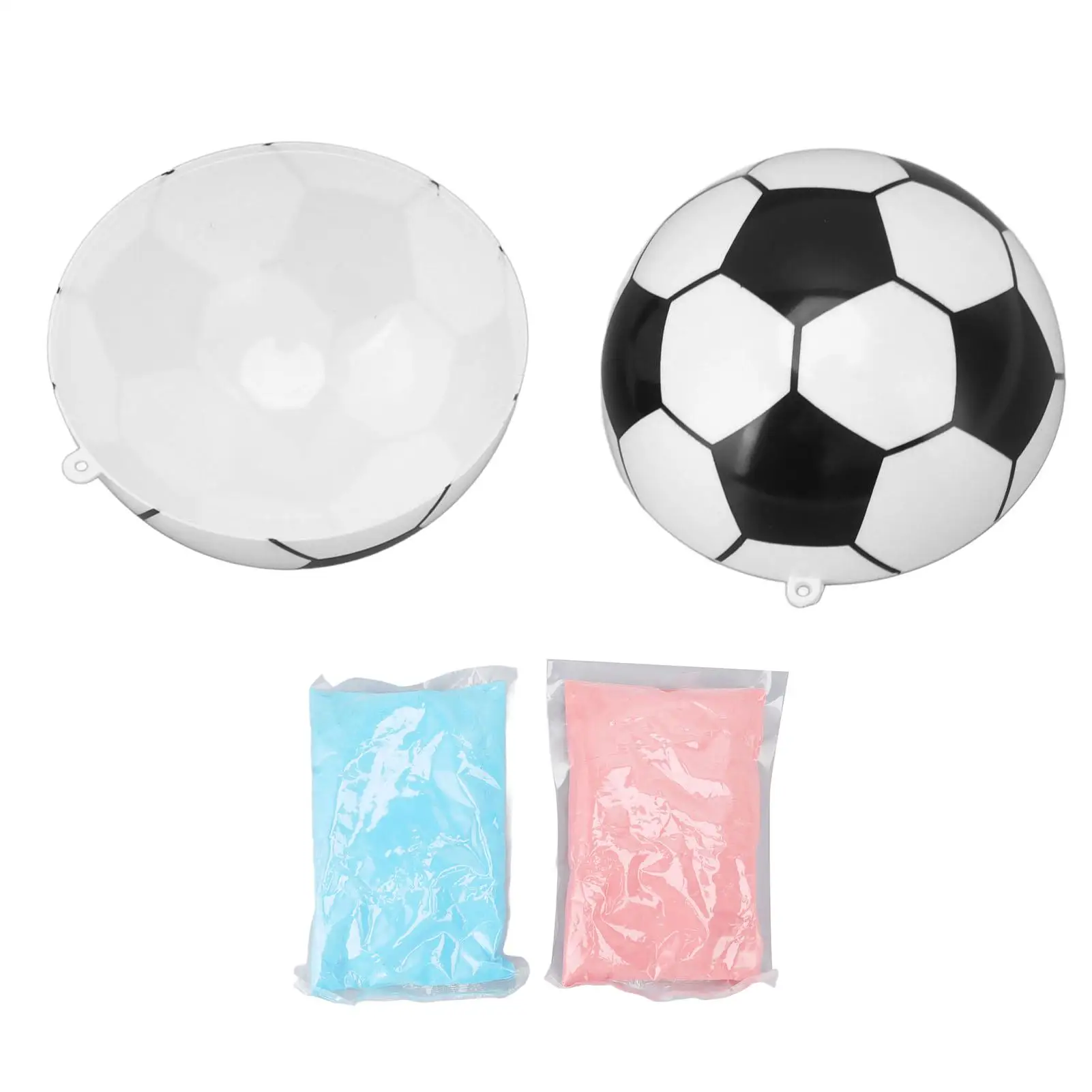 

Gender Reveal Soccer Ball - Blue Powder for Baby Boy or Girl Shower