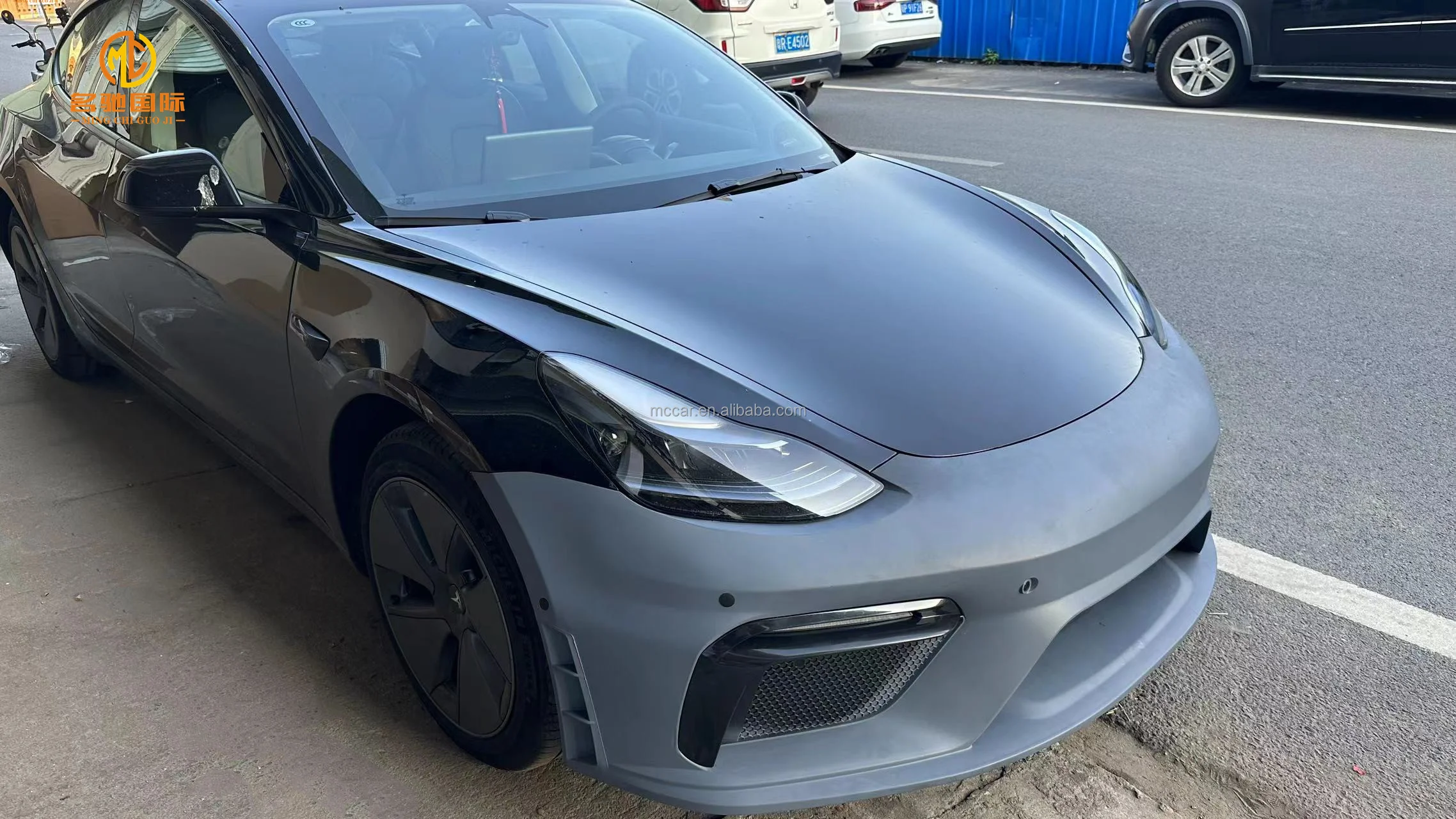 المصد MODEL3 لمجموعات هيكل Tesla MODEL3 GT4