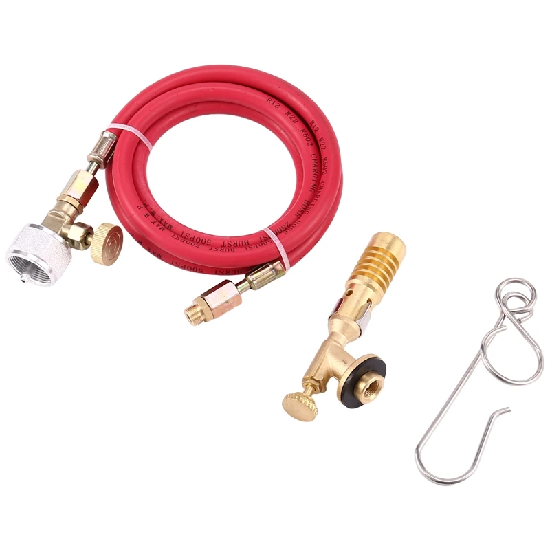 New For Mapp Gas Turbo Torch Plumbing Turbo Torch With Hose For Solder Propane Welding Kit