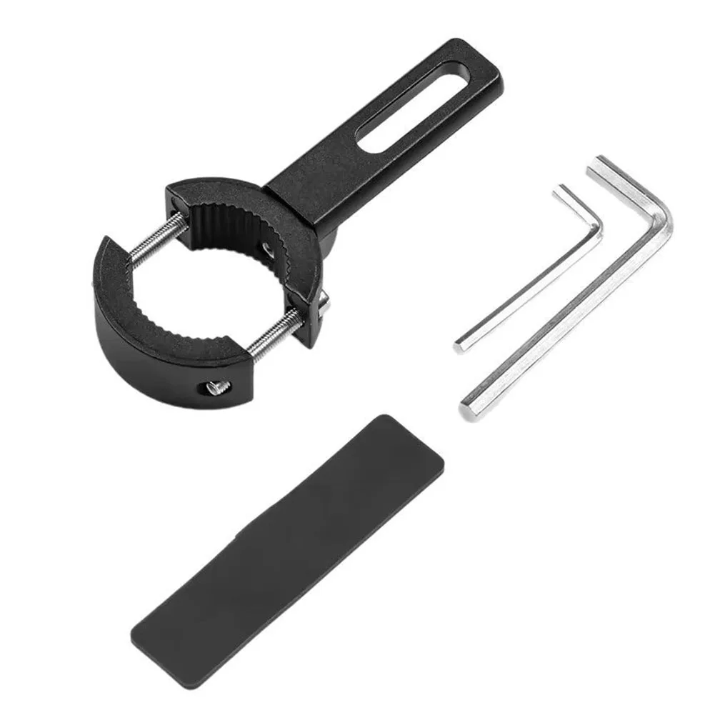Custom Motorcycle Adjustable Clamp Optimal Light Positioning Versatile Compatibility Adjustable Spotlight Bracket
