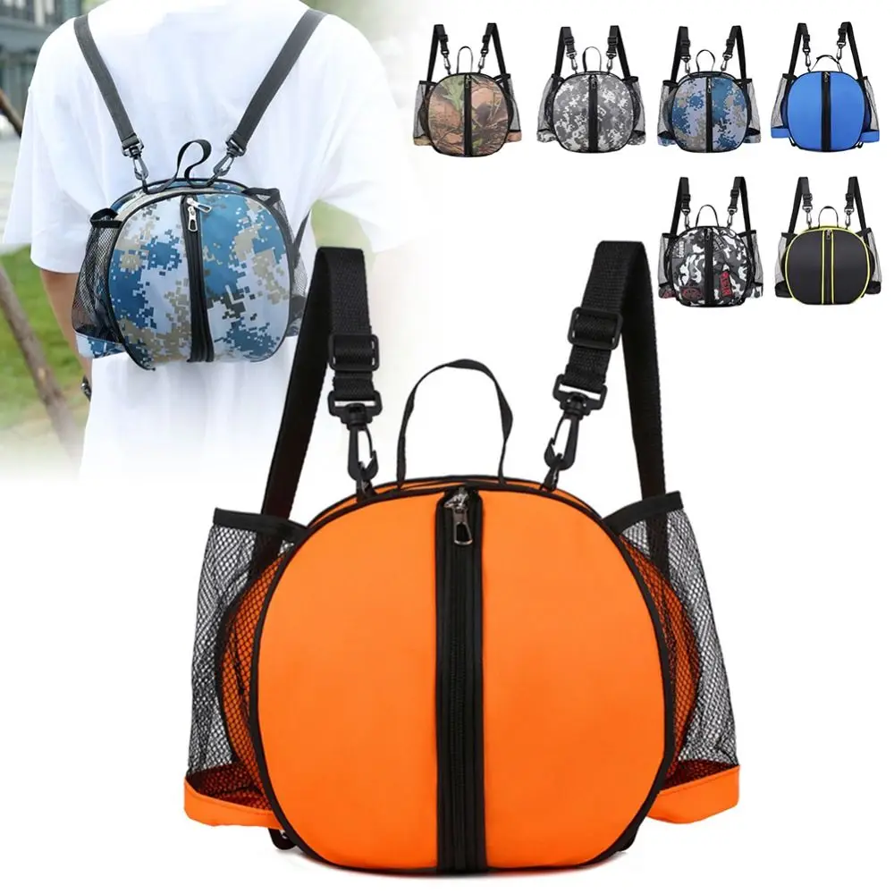 Large Capacity Backpack Basketball Bag Smooth Two-way Zipper Not Easy To Loose Football Volleyball Bag Removable Shoulder Strap