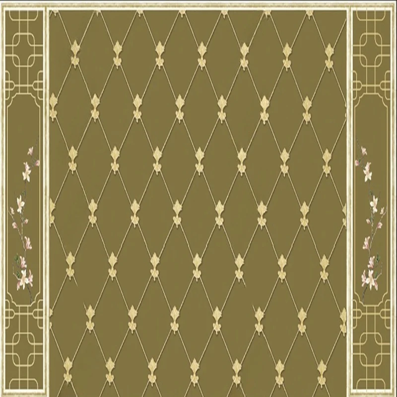 Custom Wallpaper Hand-Painted Murals Modern Abstract Geometric Pattern Wall Designs 3D Wall Coverings for Kitchen Room Bedroom