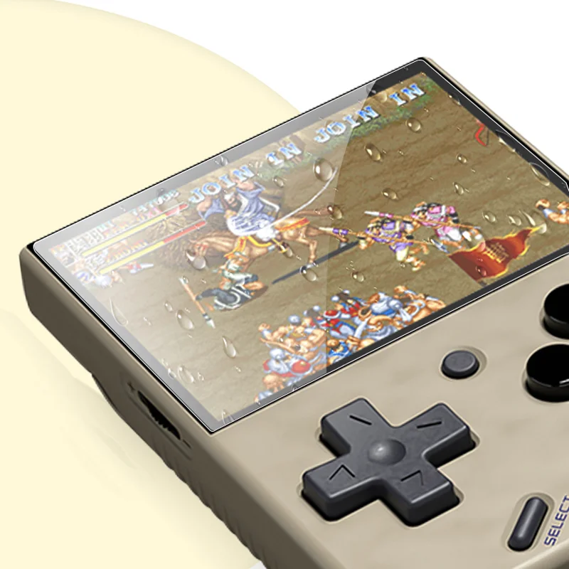 Hard Tempered Glass Protective Film Screen Protector Cover for MIYOO MINI V2 Retro Handheld Game Console Protection Accessories