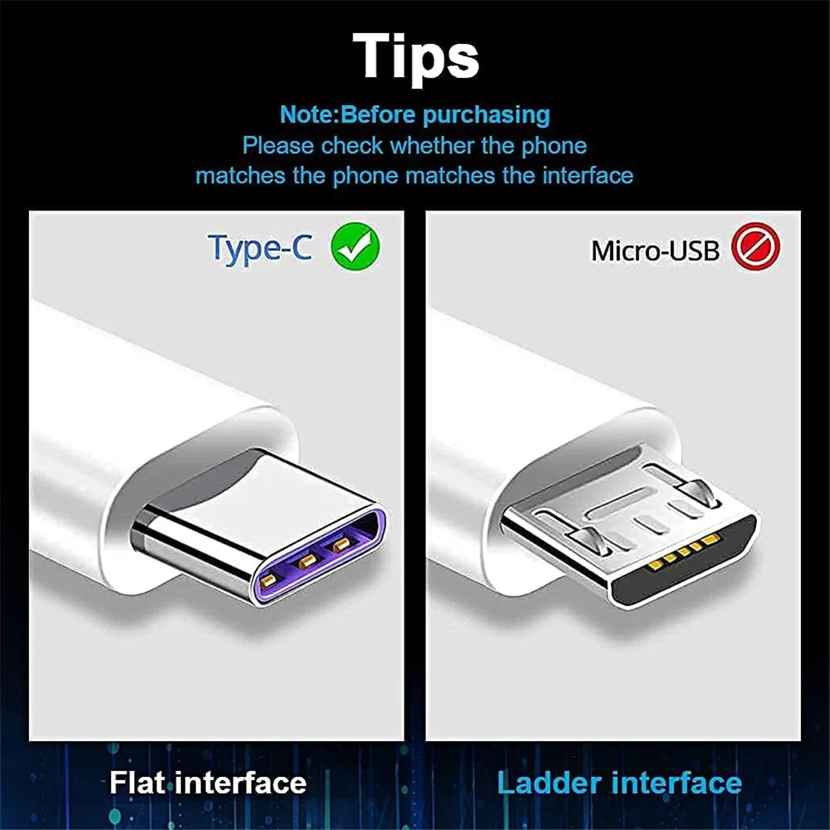 

#957X Car Carplay Cable USB A to USB C for Carplay USB C Cord Car Charger Cable Cord Replacement 3FT (White)