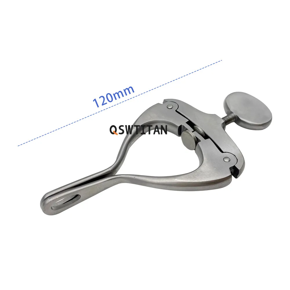 Stainless Steel Rodent Pet Mouth Opener Oral Exams for Cat Rabbit Hamster Pet Cheek Dilator Autoclaveable