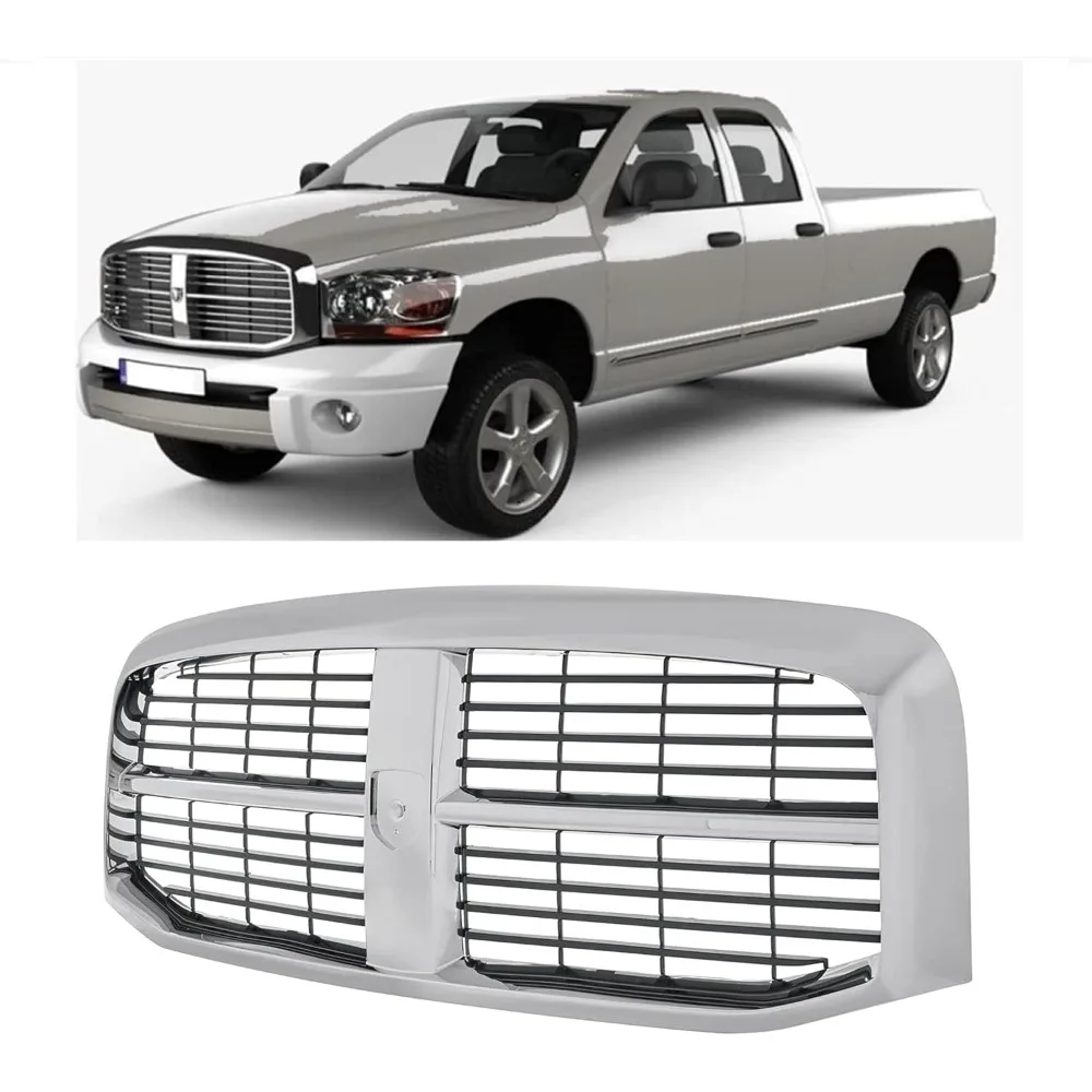 

Решетка в сборе, совместимая с решеткой Dodge Ram 1500 2006-2008 / Ram 2500 Grill 2006-2009 / Ram 3500 Grill 2006 2007 2008