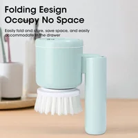 2025 Cordless Electric Spin Scrubber with 5 Brushes,IPX7 Waterproof Rechargeable Bathroom Cleaner for Tile/Shower/Grout Cleaning 6
