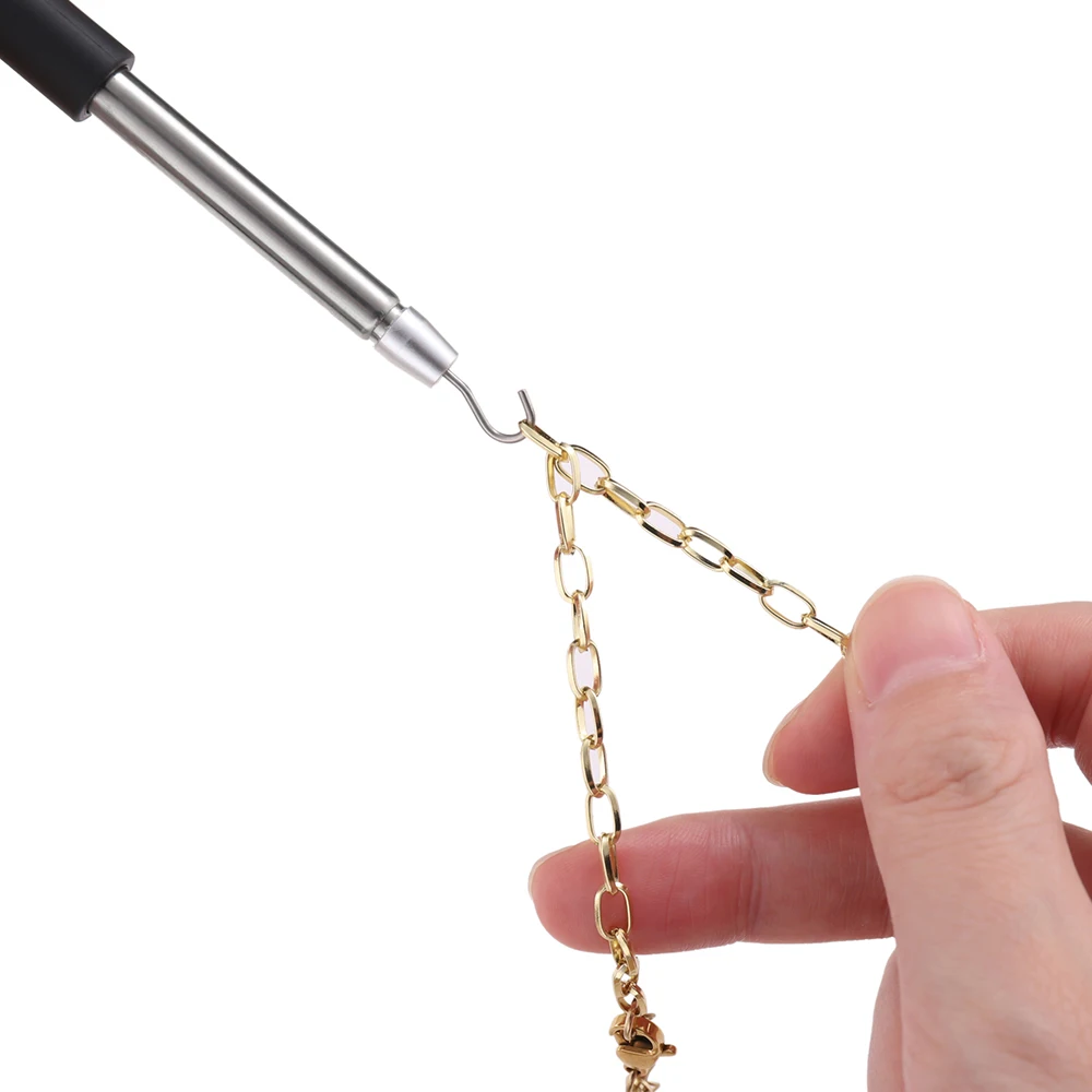 1pc Help Wear Bracelet Tool Adjustable Jewelry Helper Fastening Aid Quickly Unfasten Hooking Equipment Pliers Clasps Accessories