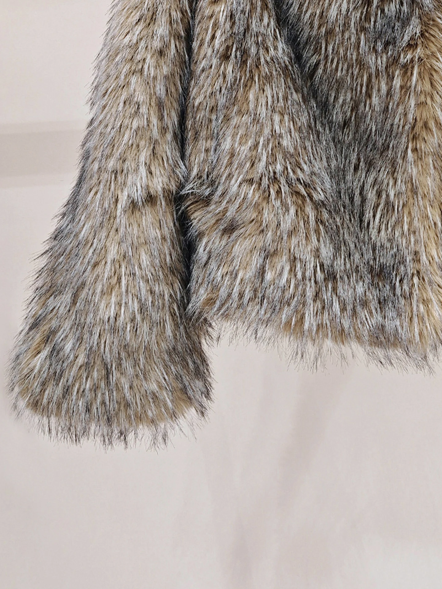 M Home Southern Oil High End Faion da donna 2025 Autunno Inverno Retro High End Colletto in pelliccia Jaet Cappotto ort Capispalla